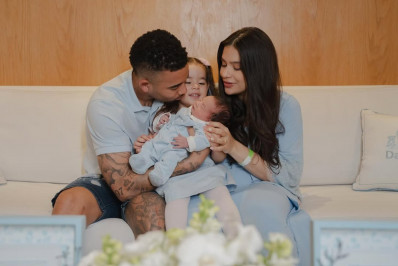 Gabriel Jesus e Raiane Lima celebram o nascimento do segundo filho, Daniel