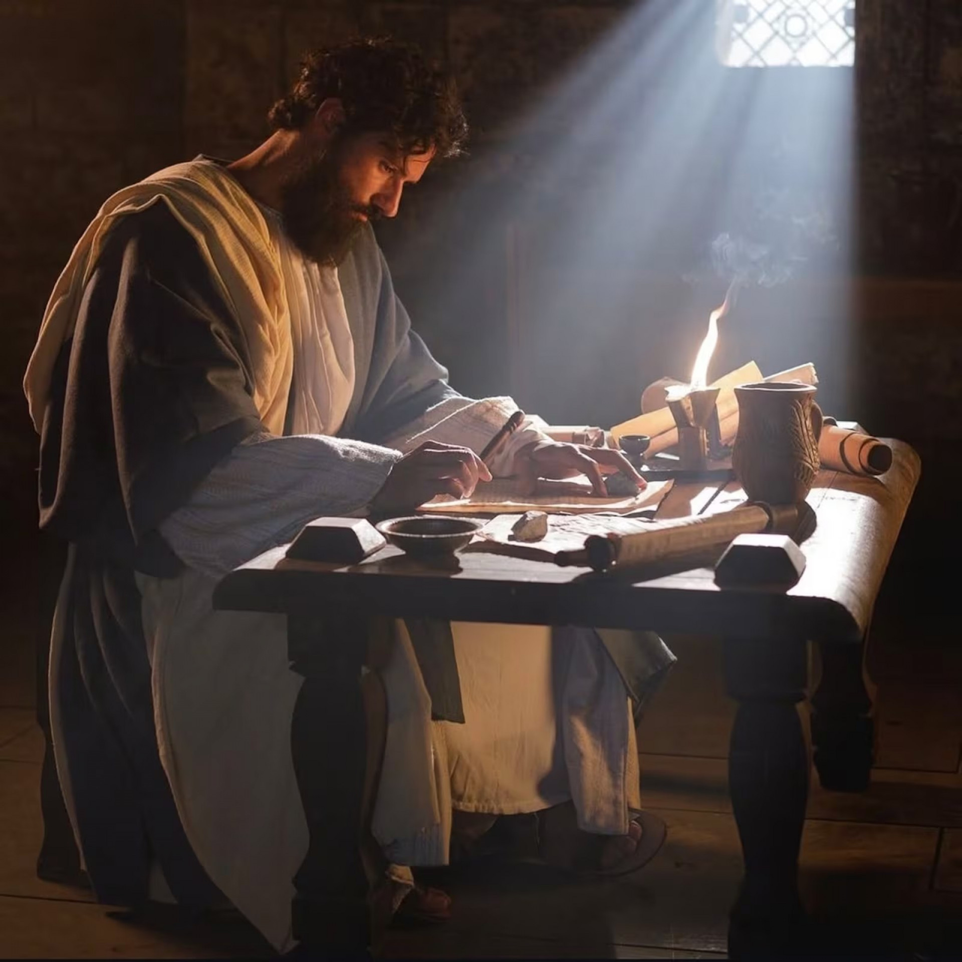 Murilo Cezar na minissérie 'Paulo, o Apóstolo', da Record - Divulgação/Seriella Productions