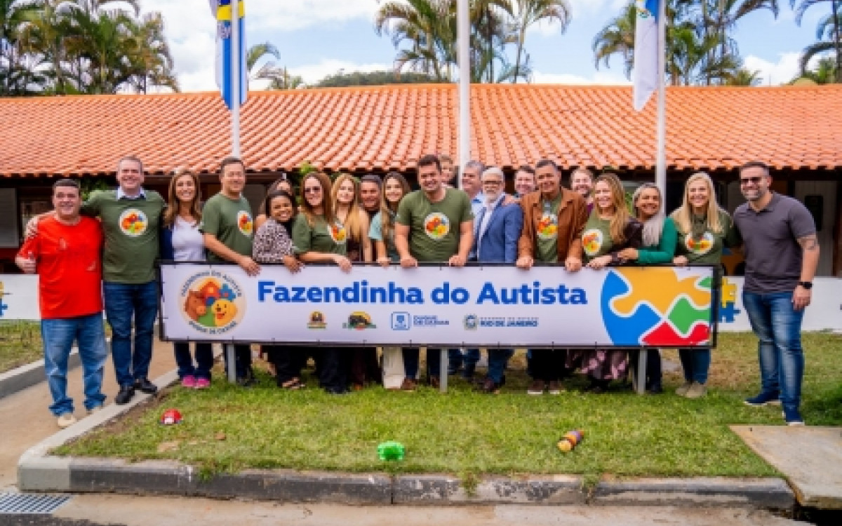 Prefeitura de Duque de Caxias inaugura Fazendinha do Autista