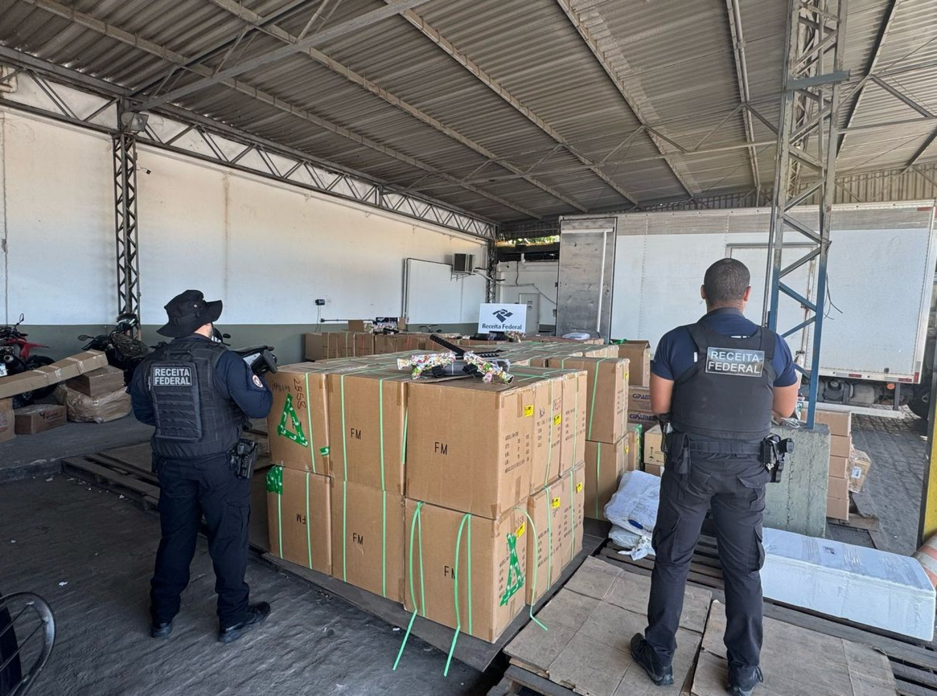 A encomenda sairia do Rio de Janeiro com destino ao Rio Grande do Sul - Divulgação/RFB