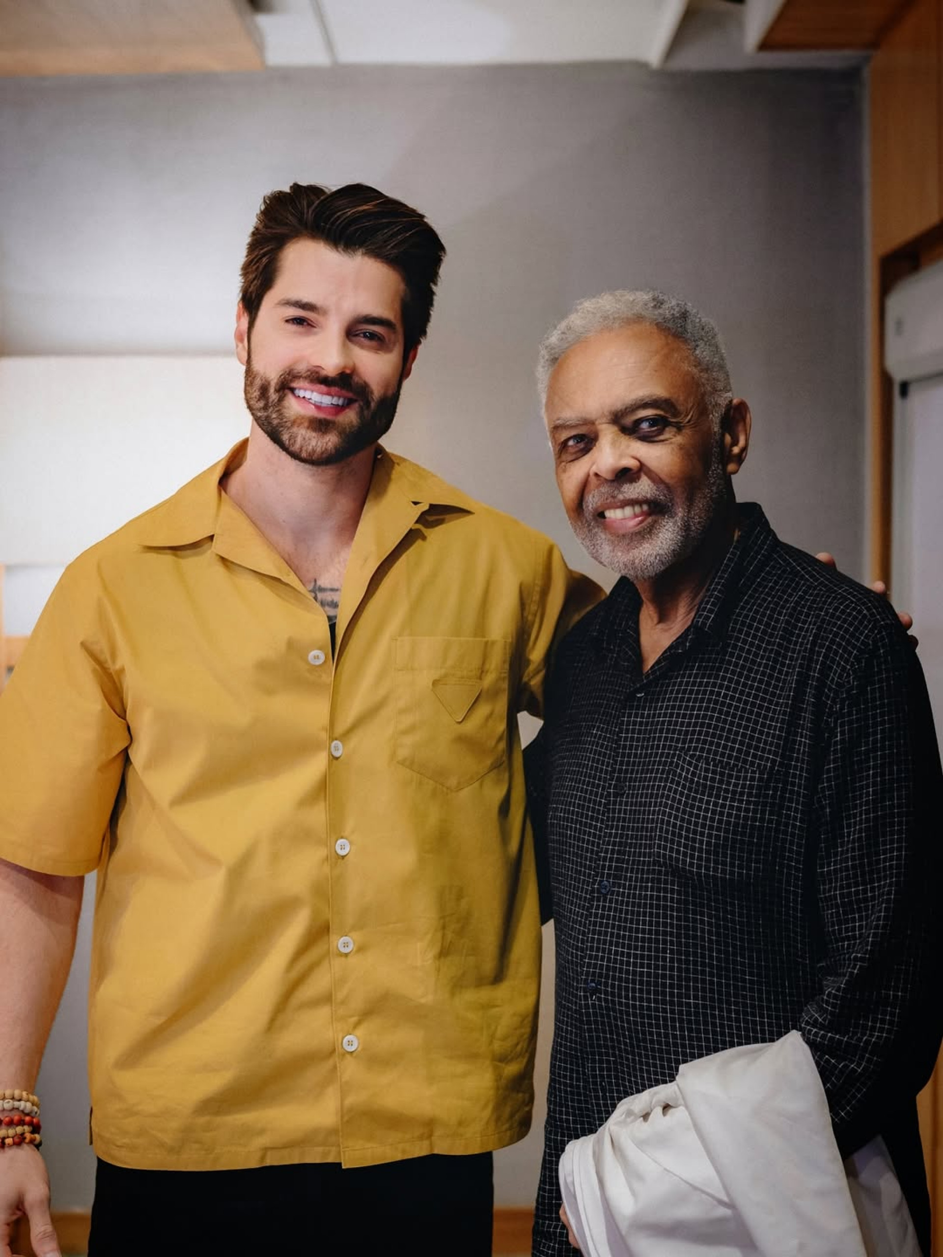 Alor e Gilberto Gil  - Reprodução / Instagram 