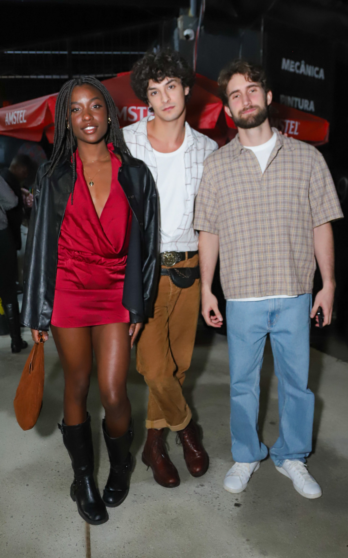 Jessica Marques, Pedro Waddington e Felipe Ricca 