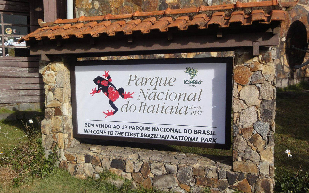 Entrada do Parque Nacional do Itatiaia