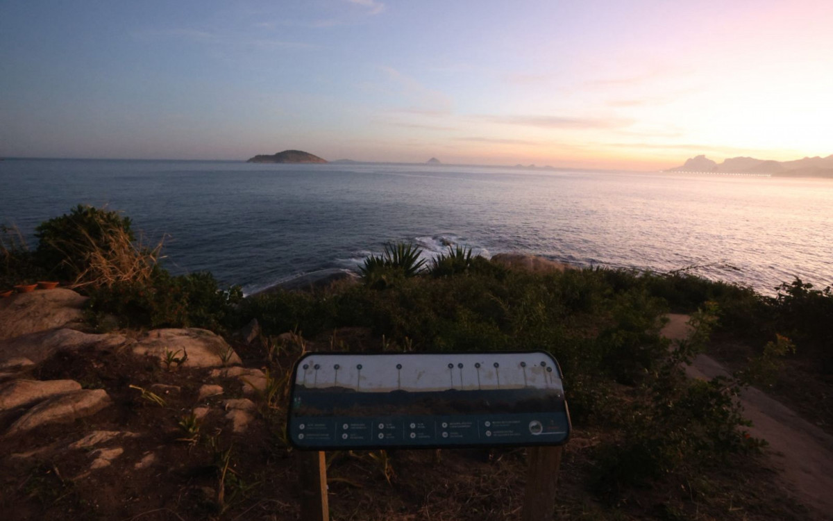 Mirante e trilha da Praia do Sossego vai receber nome de Juliana Marins - Lucas Benevides/Prefeitura de Niteró