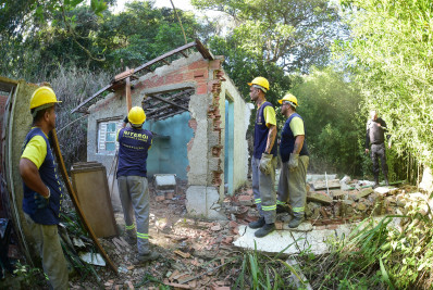 Prefeitura e Ministério Público fazem ação para combater ocupação irregular de áreas preservadas
