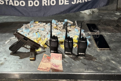 Confronto entre policiais e criminosos termina com um morto e um preso em Niterói