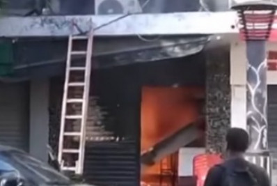 Incêndio atinge estabelecimento em Botafogo