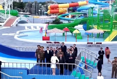 Vídeo! Ditador Kim Jong-un inaugura parque temático na Coreia do Norte