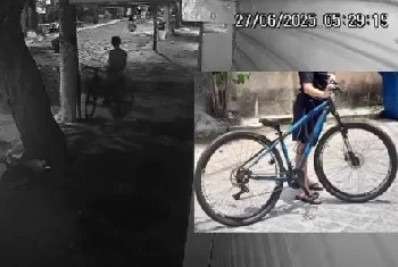 Bicicleta é furtada na Rua das Pedras, em Búzios, durante a madrugada