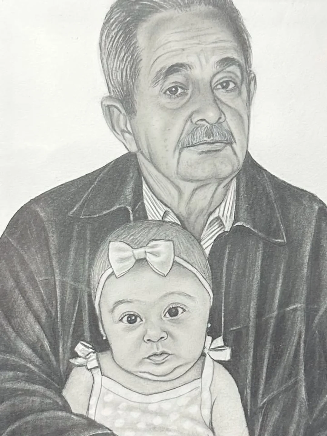 Zezé Di Camargo foi presenteado com desenho do pai com a neta, Clara - Reprodução/Instagram 