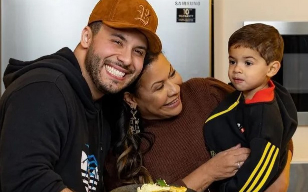 Murilo Huff pediu a guarda unilateral de Léo, que vive com a avó, Dona Ruth - Reprodução/Instagram 