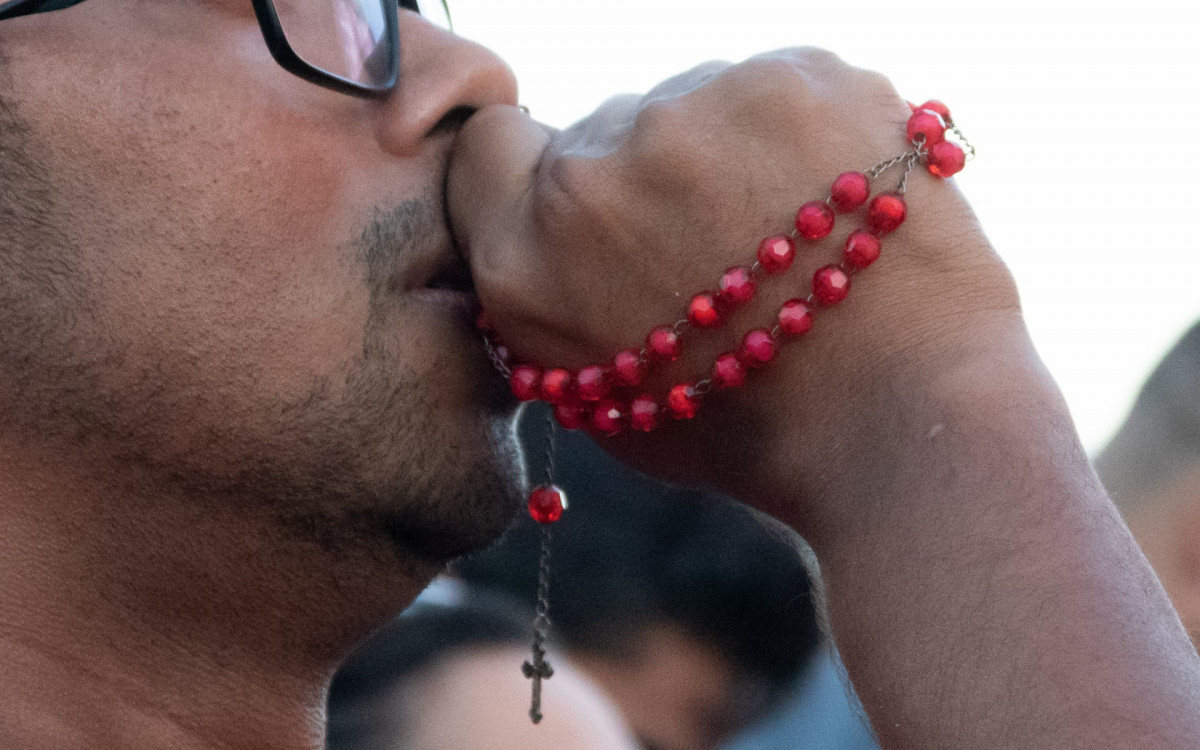 Torcedores do Flamengo marcaram presença na Fan Zone do Mundial, em Copacabana