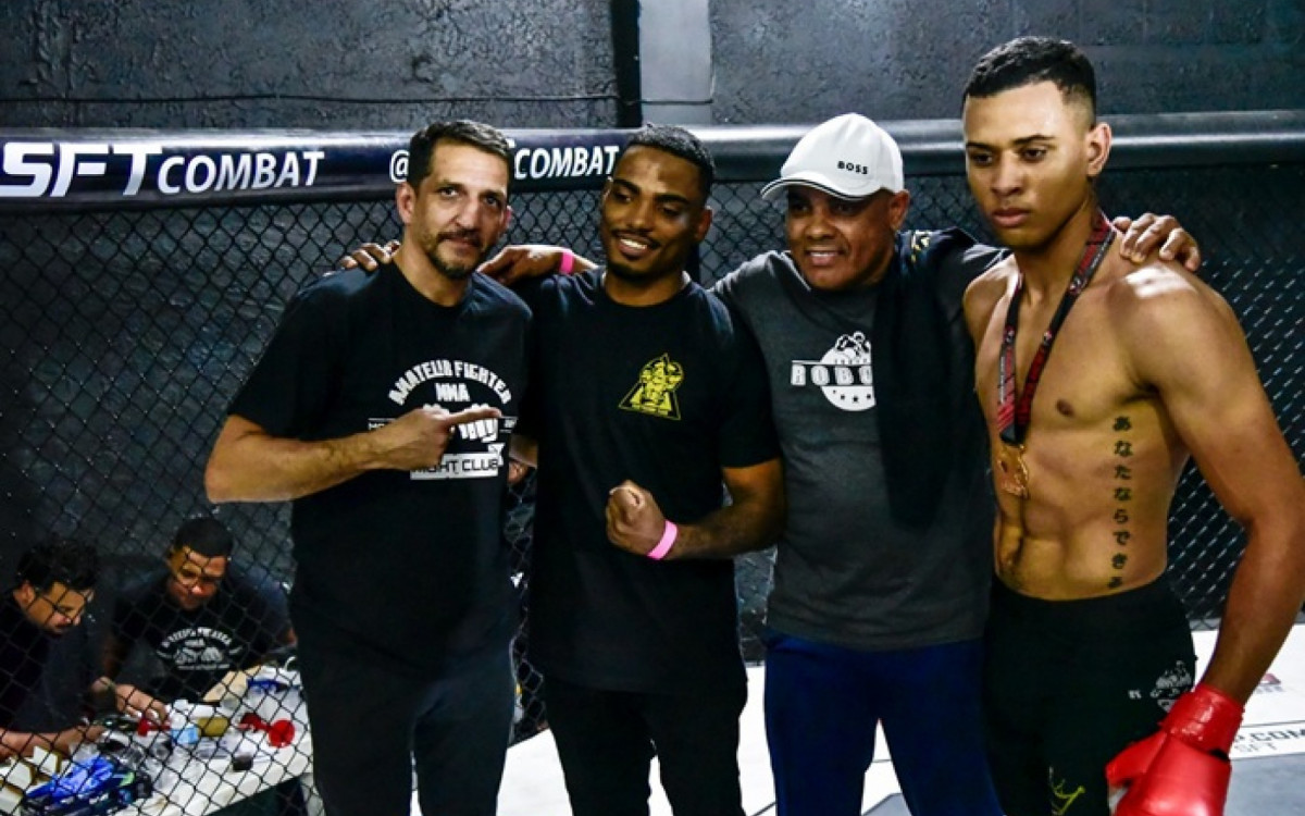 Magno (à esquerda) falou sobre sucesso do SFT Combat Fight Club