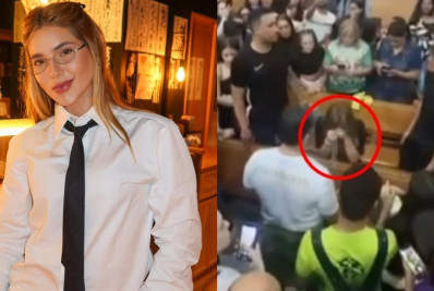 Virginia causa tumulto entre fiéis ao comparecer a santuário católico