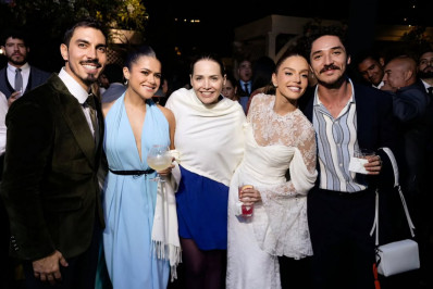 Maisa divulga fotos inéditas do casamento de Giovanna Lancellotti e Gabriel David