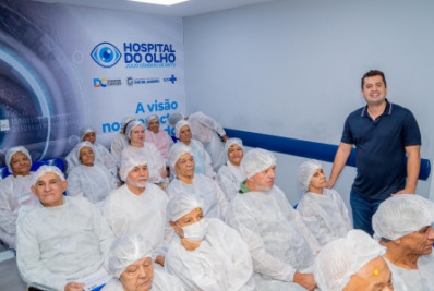 Hospital do Olho de Caxias realiza mutirão de catarata