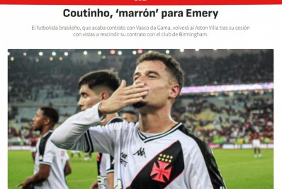 Jornal espanhol destaca fim da carreira internacional de Philippe Coutinho