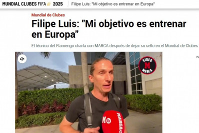 Jornal espanhol destaca 'sonho europeu' de Filipe Luís
