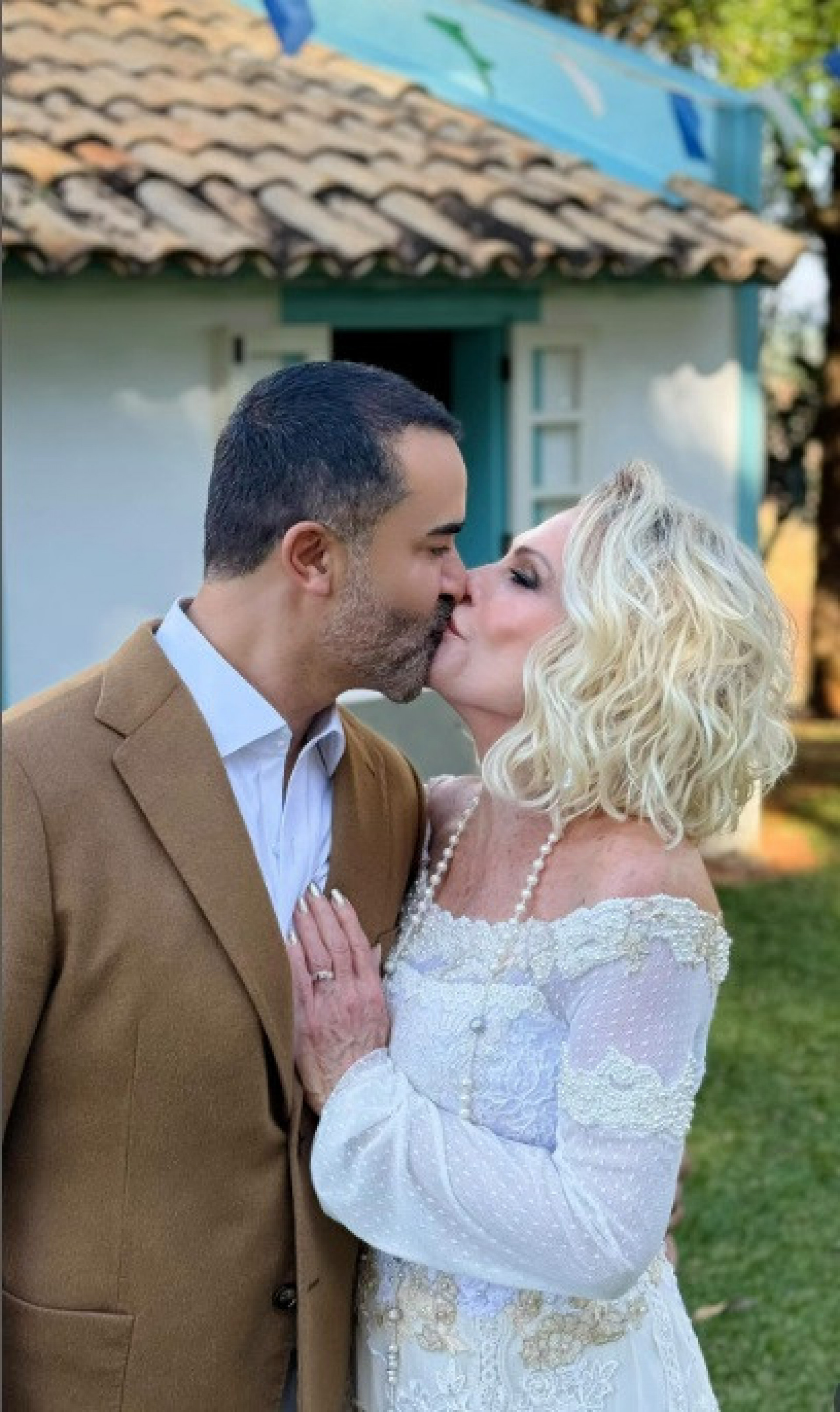 Fábio Arruda e Ana Maria Braga - Reprodução do Instagram