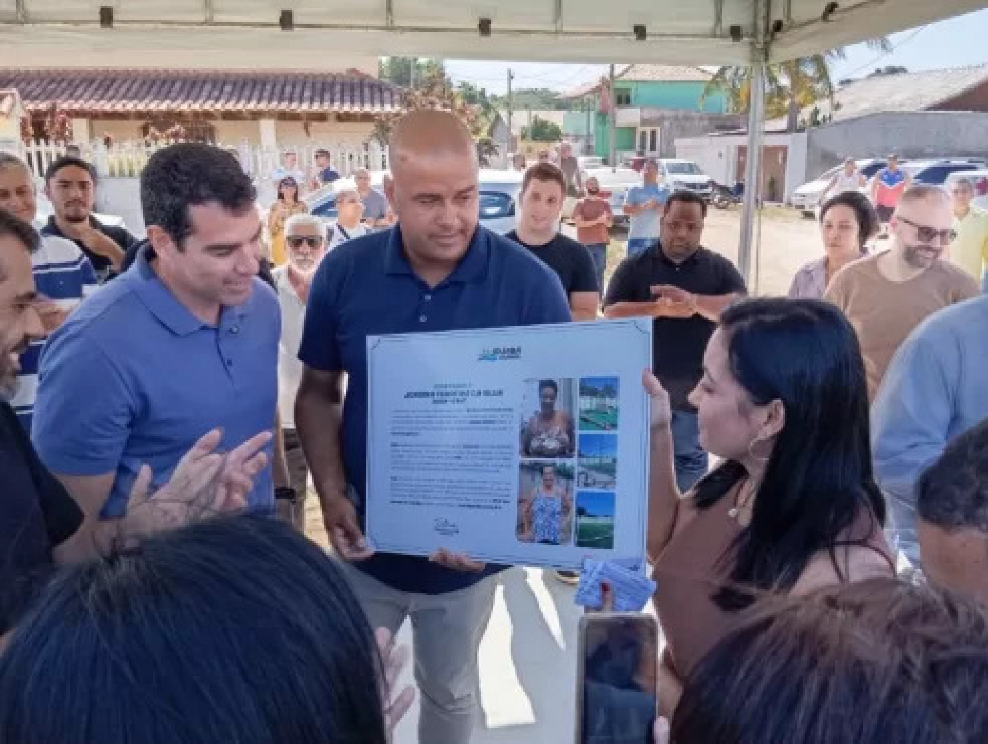 Inauguração da nova Praça Dona Diná - Ascom
