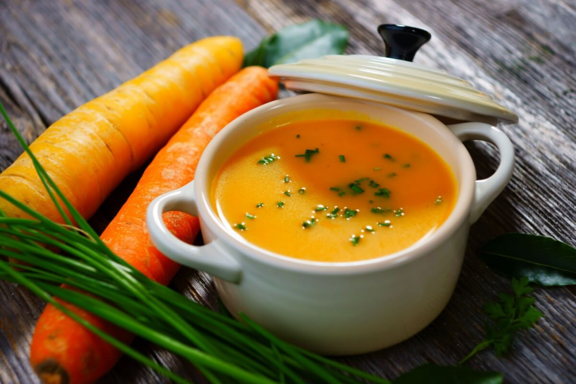 Sopa de cenoura (Imagem: Dani Vincek | Shutterstock) 