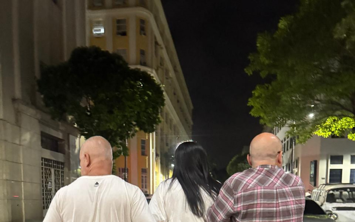 Francine Dem&eacute;trio Sitas foi presa por agentes da Deat