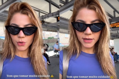 Hariany Almeida sofre assédio em parque de Londres