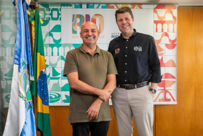 Prefeito de São Pedro, Fábio do Pastel, cumpre agenda na capital do Estado