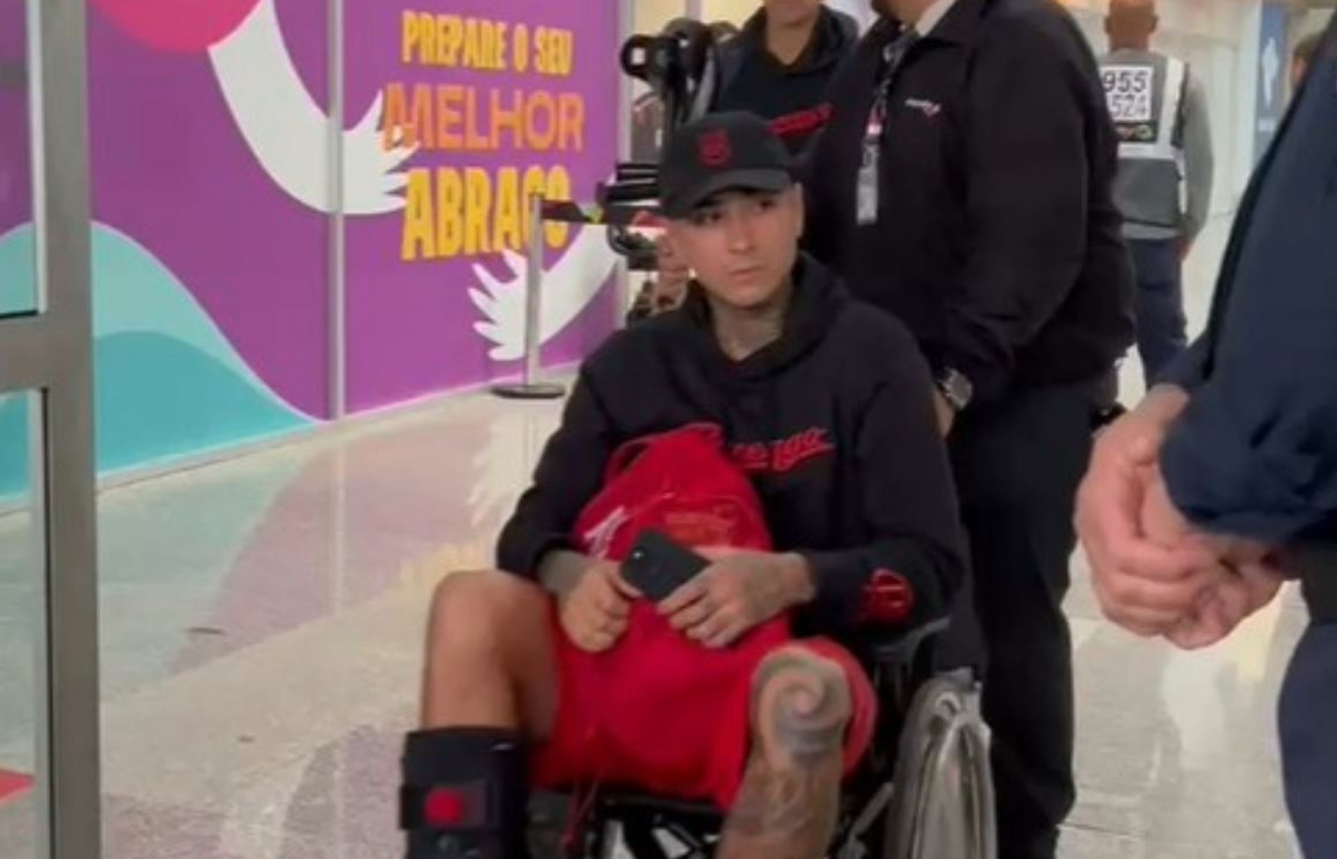 Pulgar pode desfalcar o Flamengo por até 3 meses - Letícia Marques/ge