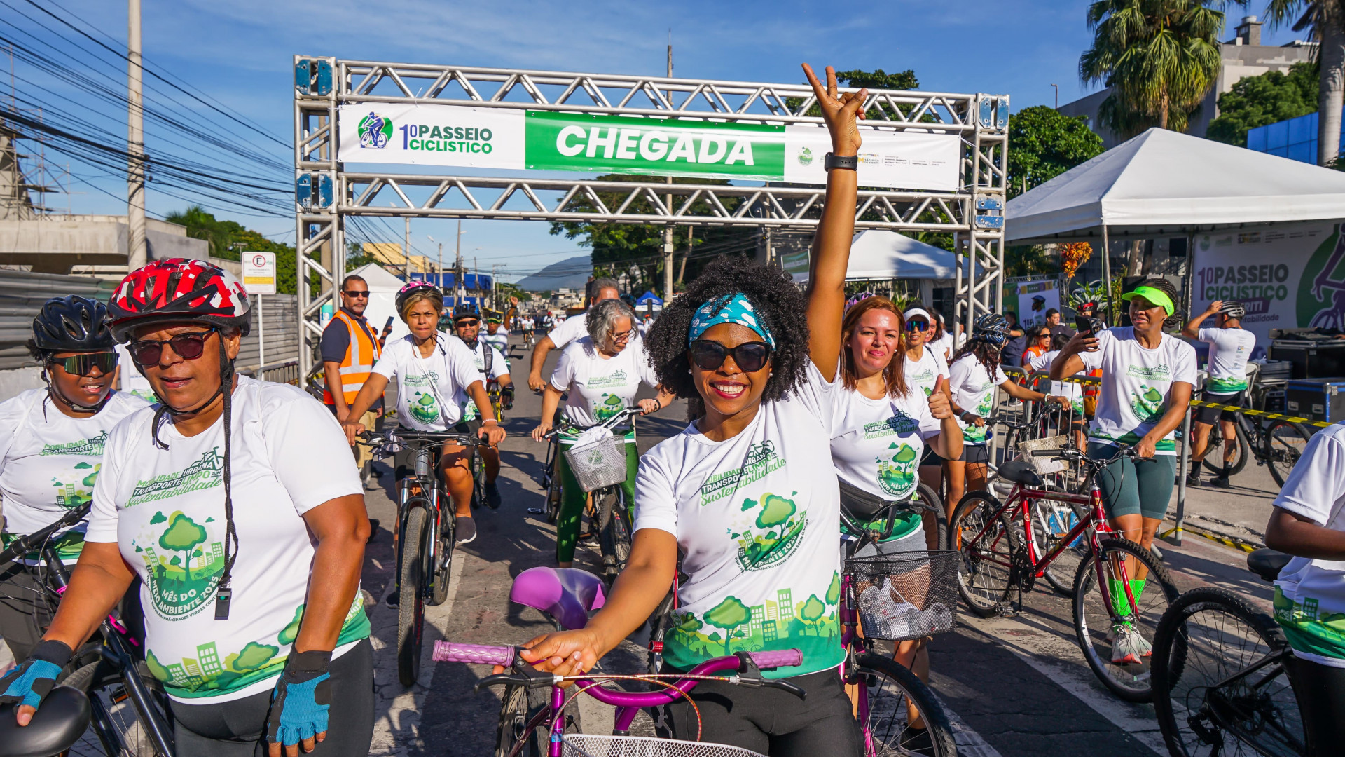 Evento incentivou a prática de atividades físicas e reforçou a conscientização ambiental - Gilberto Rocha