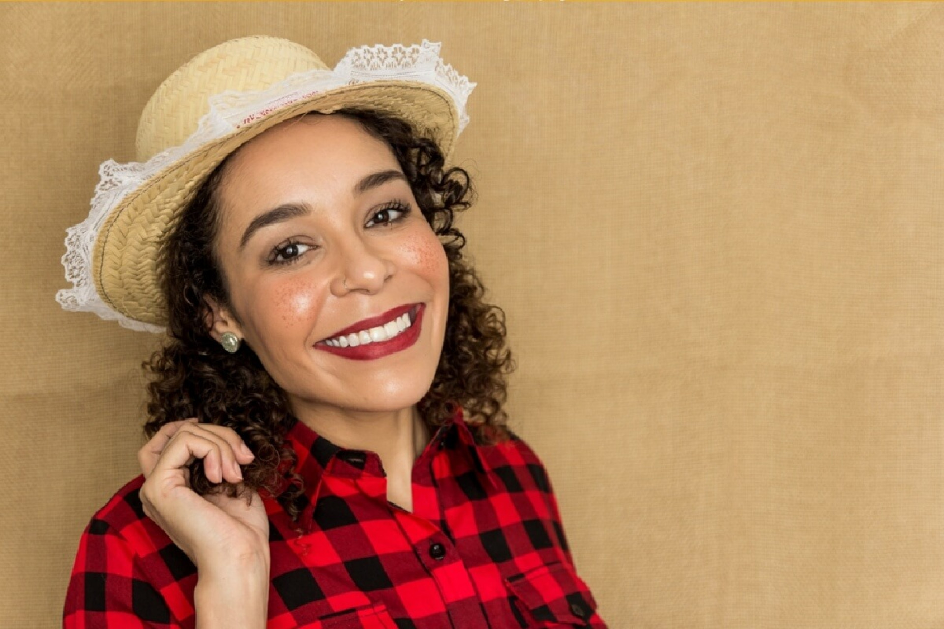 As sardinhas viraram uma marca registrada das maquiagens para festa junina (Imagem: Vergani Fotografia | Shutterstock)