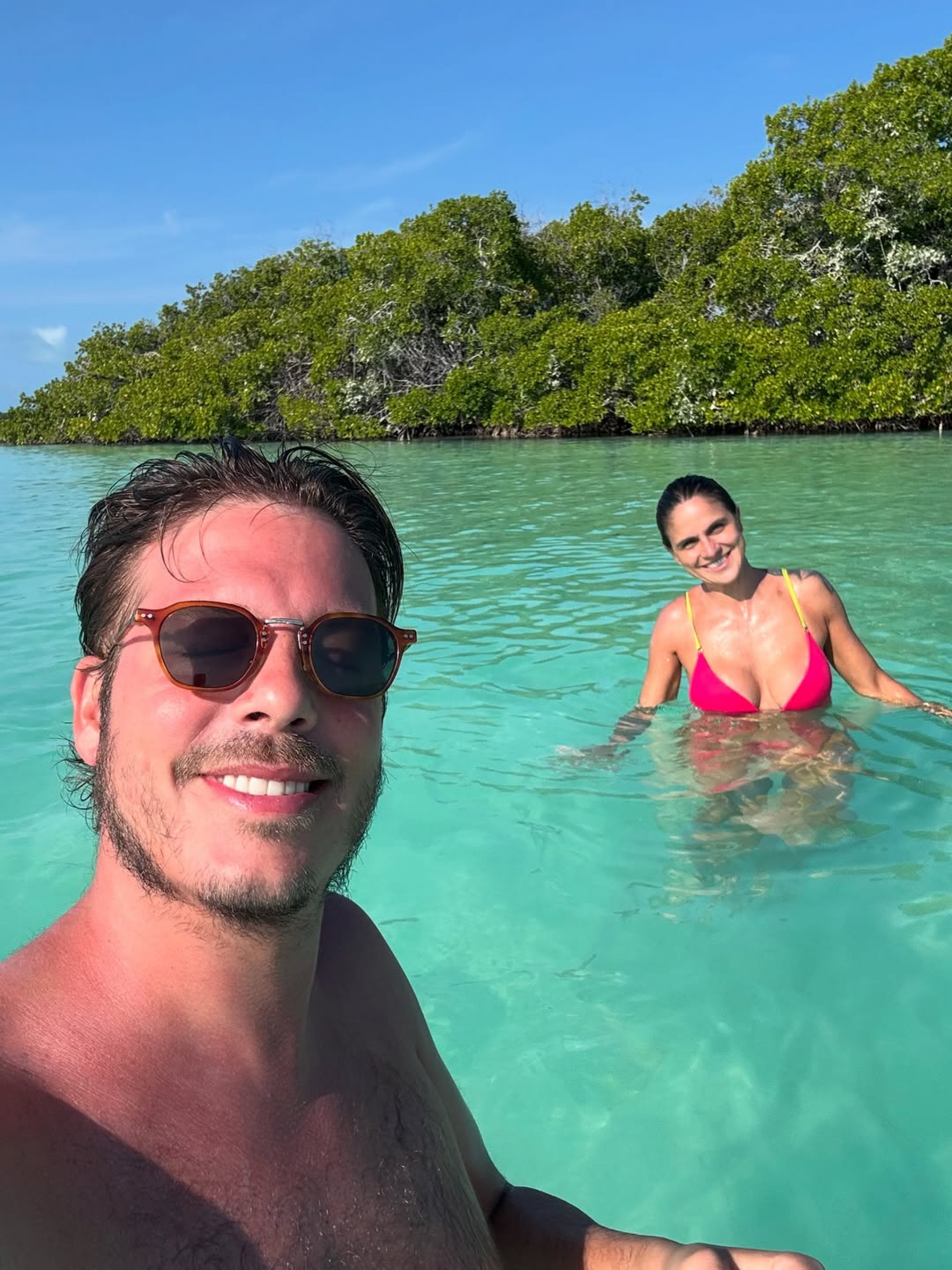Fábio Porchat e a namorada Priscila Castello Branco - Reprodução / Instagram 