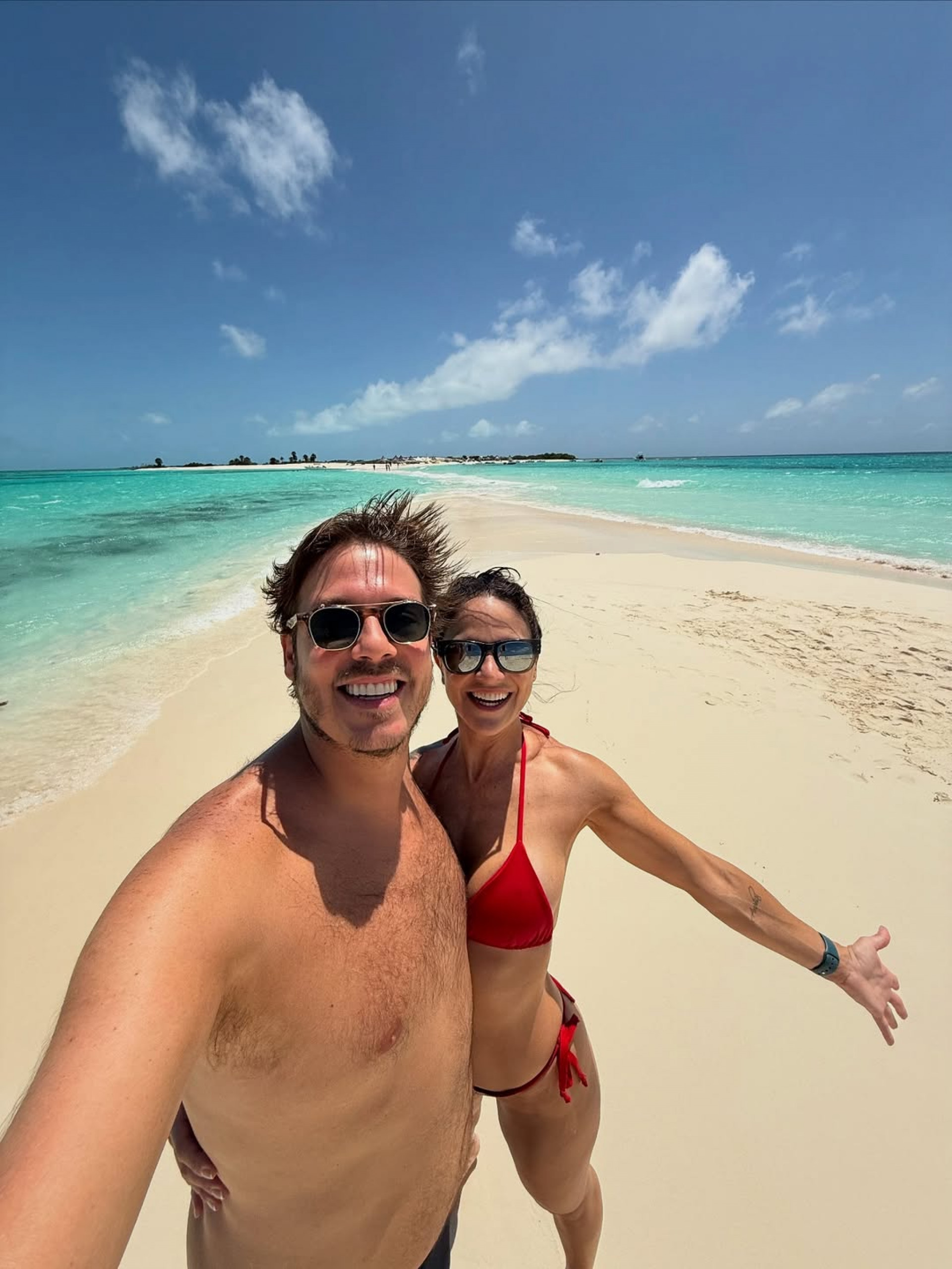 Fábio Porchat e a namorada Priscila Castello Branco - Reprodução / Instagram 