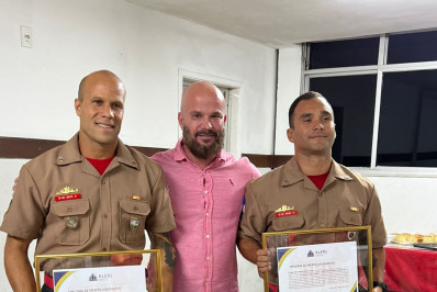 Bombeiros que salvaram mulher de afogamento em Itacoatiara são homenageados na Alerj