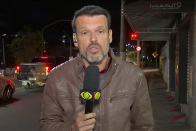 Agressão ao vivo racha direção da Band