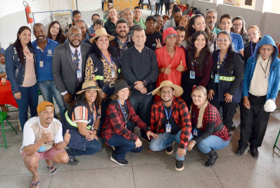 Arraiá leva diversão aos assistidos pelo Centro POP de Barra Mansa