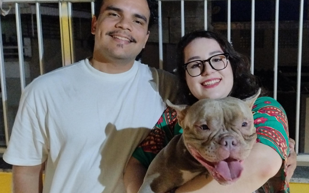 Vitória Vieites e o namorado, Pedro Xavier, vivem juntos da Margot