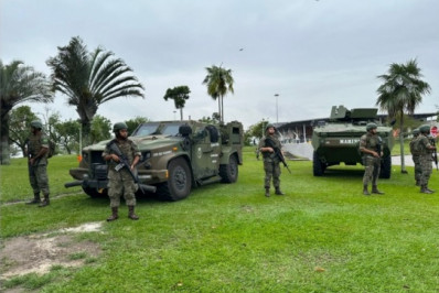 Marinha inicia ação de segurança do Brics na Baía de Guanabara e Zona Sul