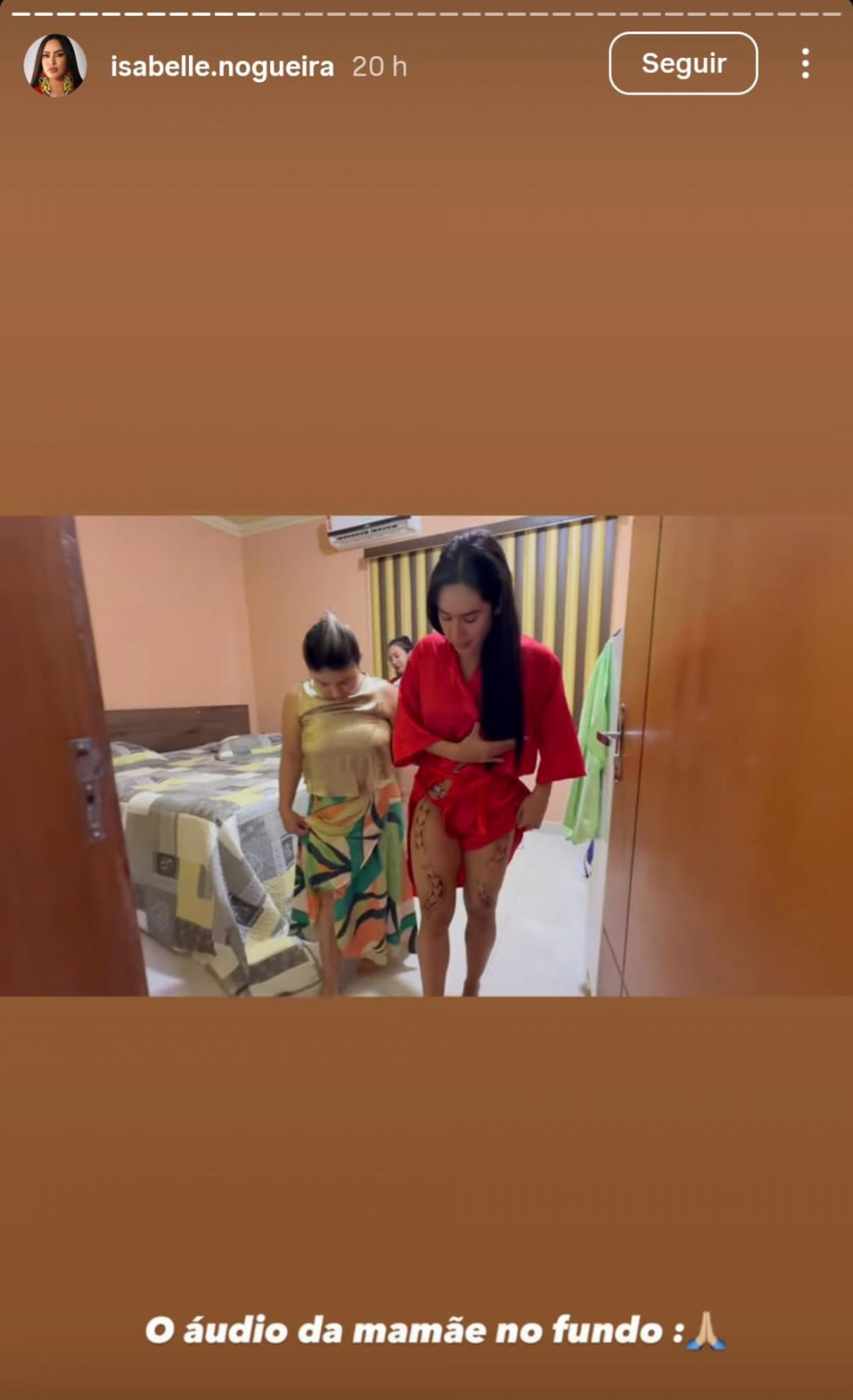 Isabelle Nogueira mostra fisioterapia após lesionar joelho no Festival de Parintins 2025 - Reprodução de vídeo / Instagram