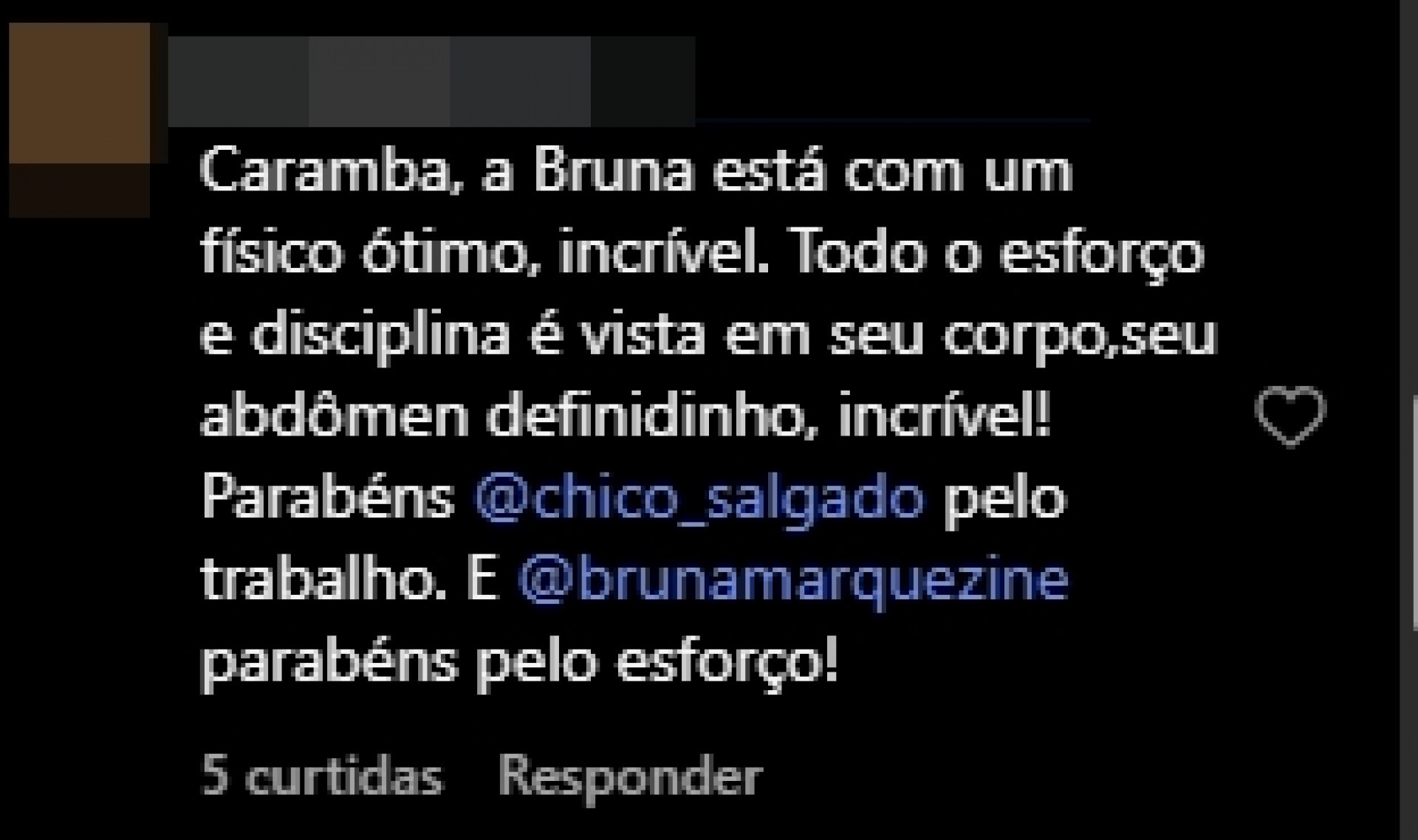 Print tirado de uma página do Instagram - Reprodução/Instagram