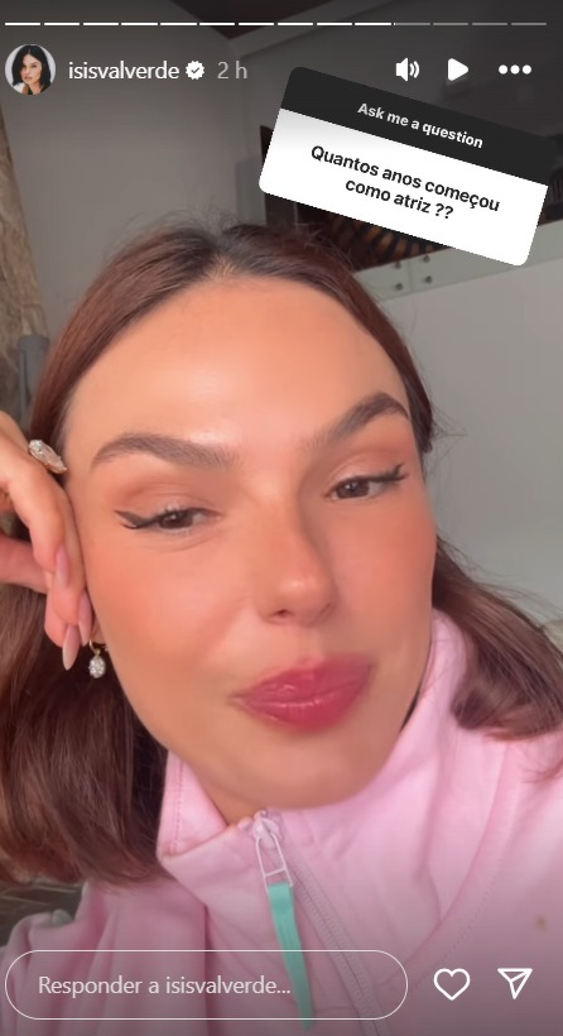 Isis Valverde relembra começo como atriz - Reprodução Instagram