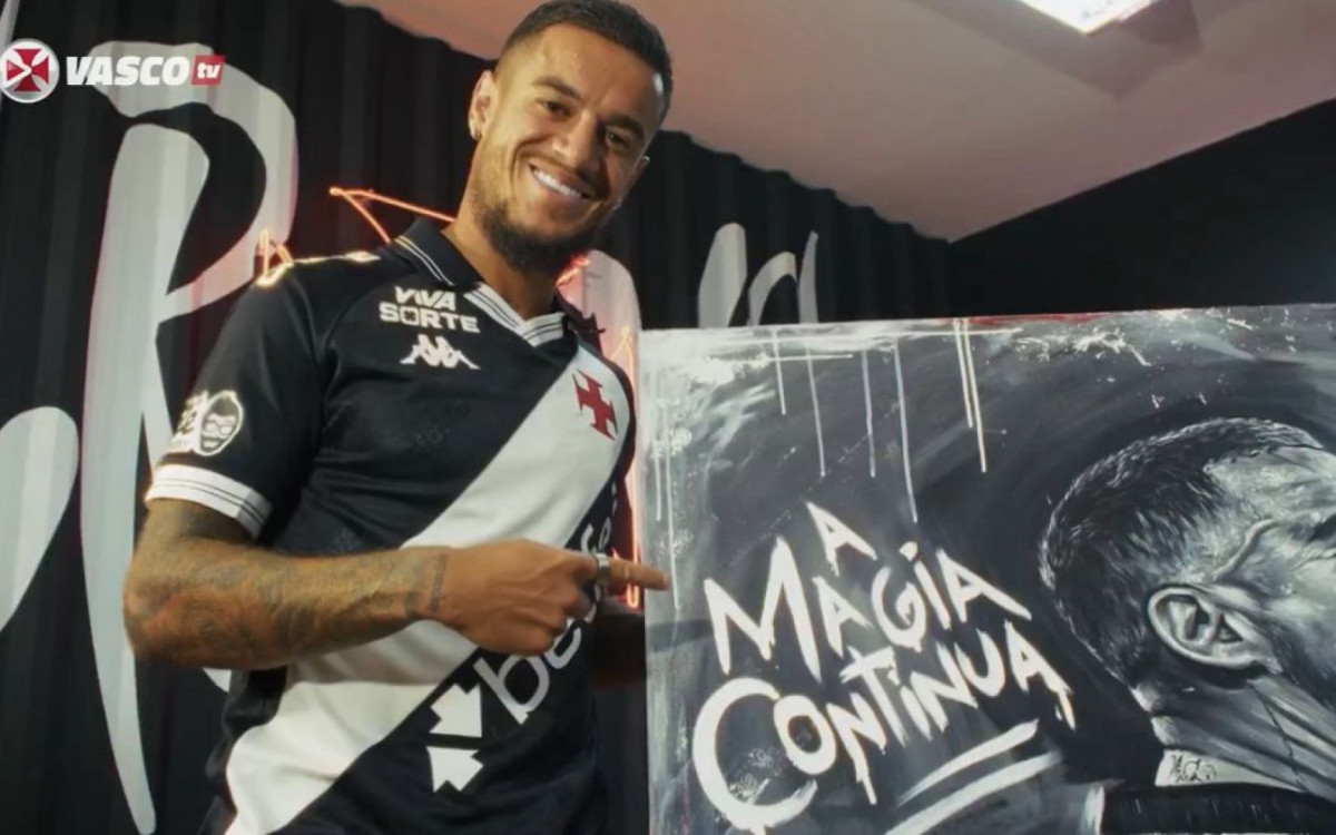 Philippe Coutinho segue no Vasco