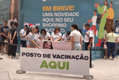 Vacinação contra a gripe continua no Plaza Rio das Ostras
