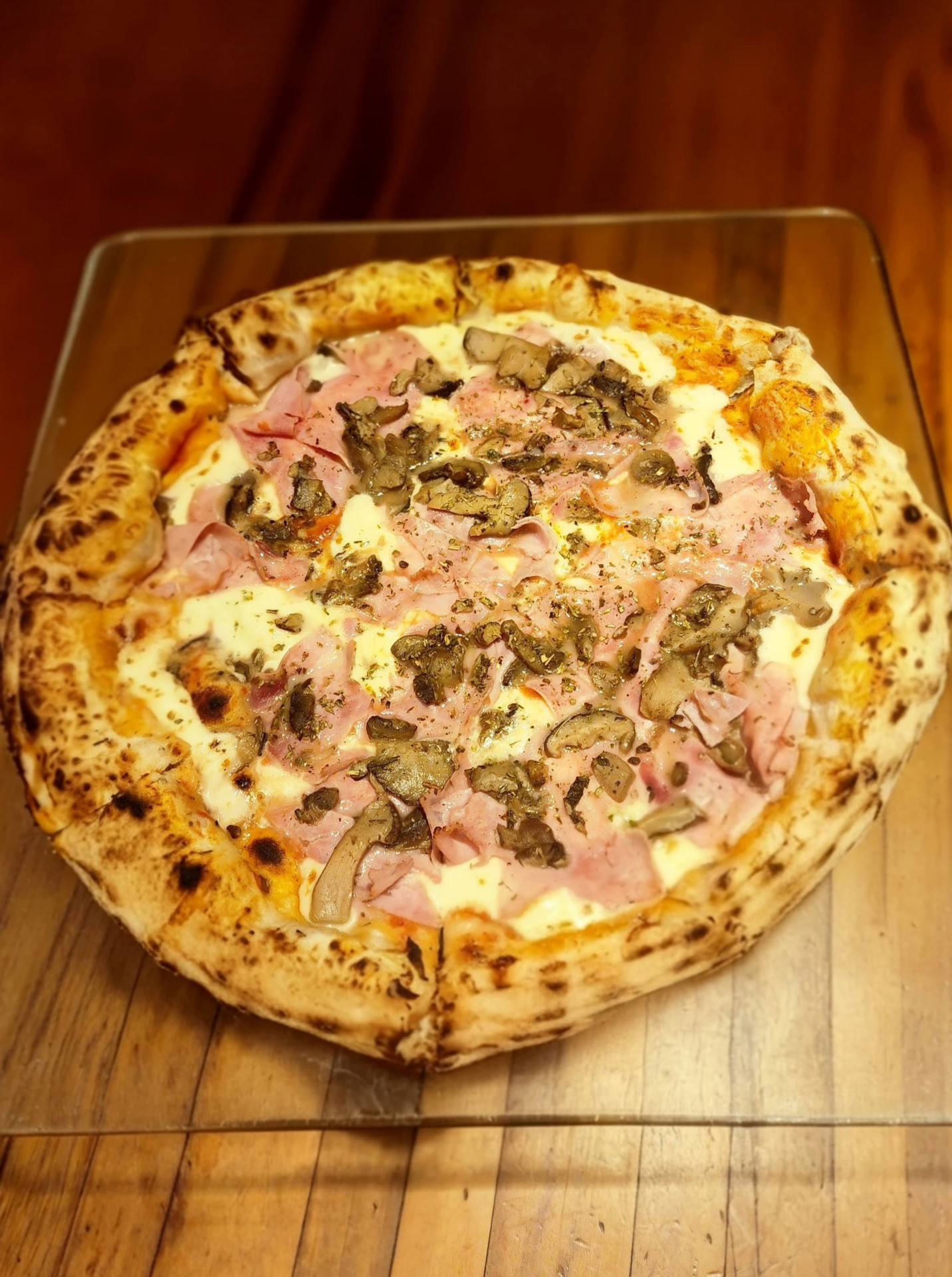 
Na Mamma Jamma, o chef Raimundo Rodrigues criou o sabor Prosciutto e Funghi
 - Divulgação