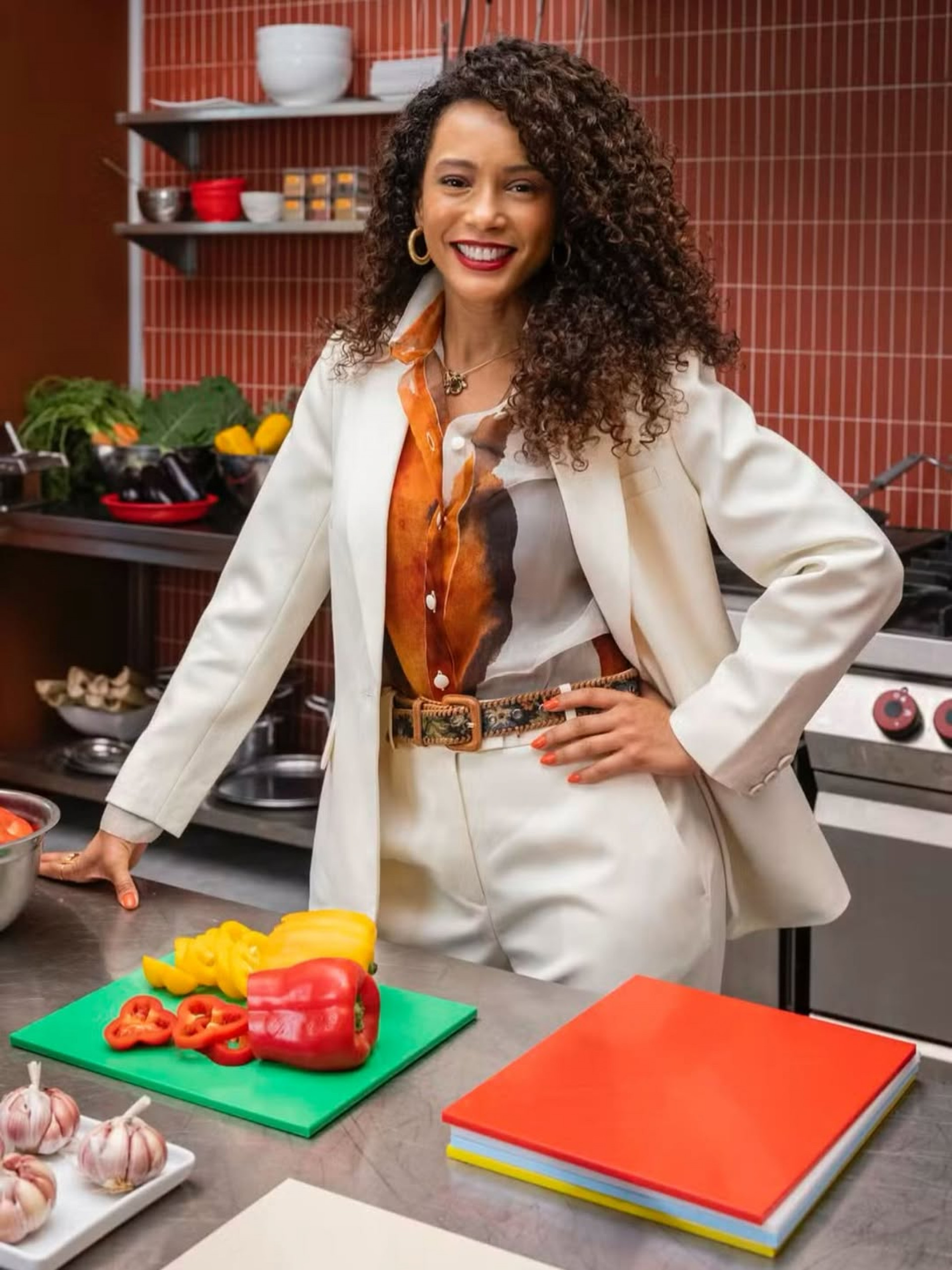 Novo visual de Raquel após ficar rica em 'Vale tudo' - Fábio Rocha / TV Globo