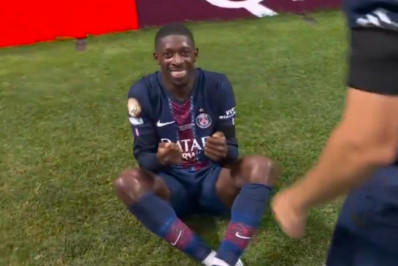 Vídeo: Dembélé homenageia Diogo Jota em comemoração de gol do PSG