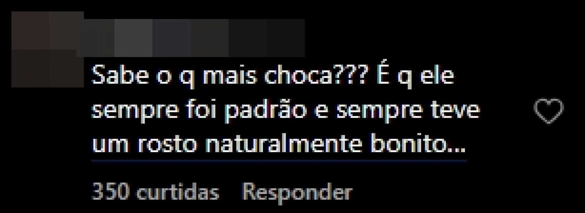Print tirado de uma página do Instagram - Reprodução/Instagram