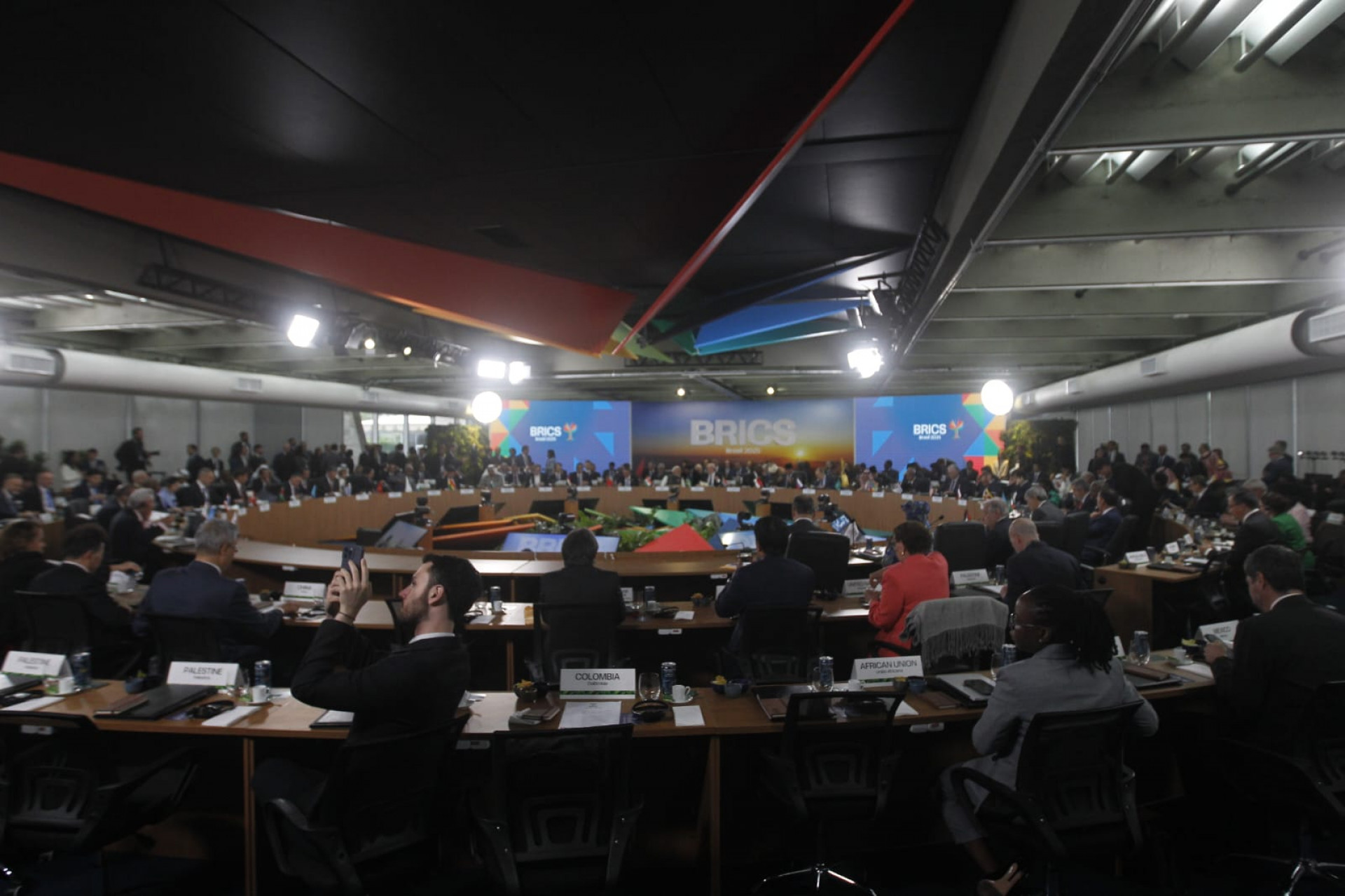 Reunião dos Brics reúne lideranças mundiais no Rio - Reginaldo Pimenta/Agência O DIA