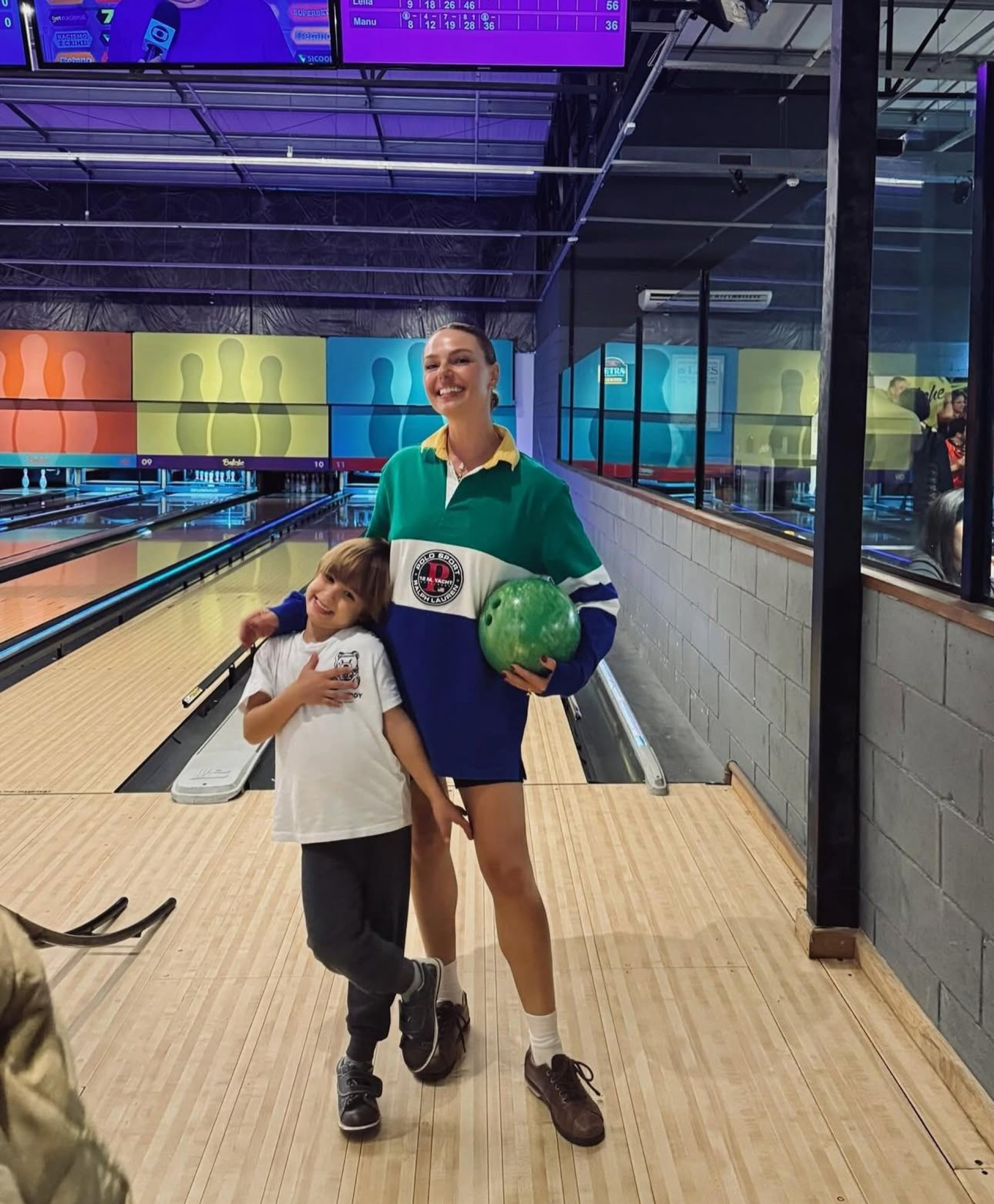 Isis Valverde com o filho, Rael - Reprodução Instagram