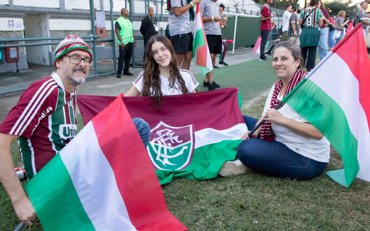 Gilbero Fuchs, Isabela Fuchs e Cristiane Rembowski estão confiantes por uma vitória do Fluminense